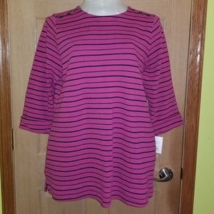 Plus Size Striped Top NWT
